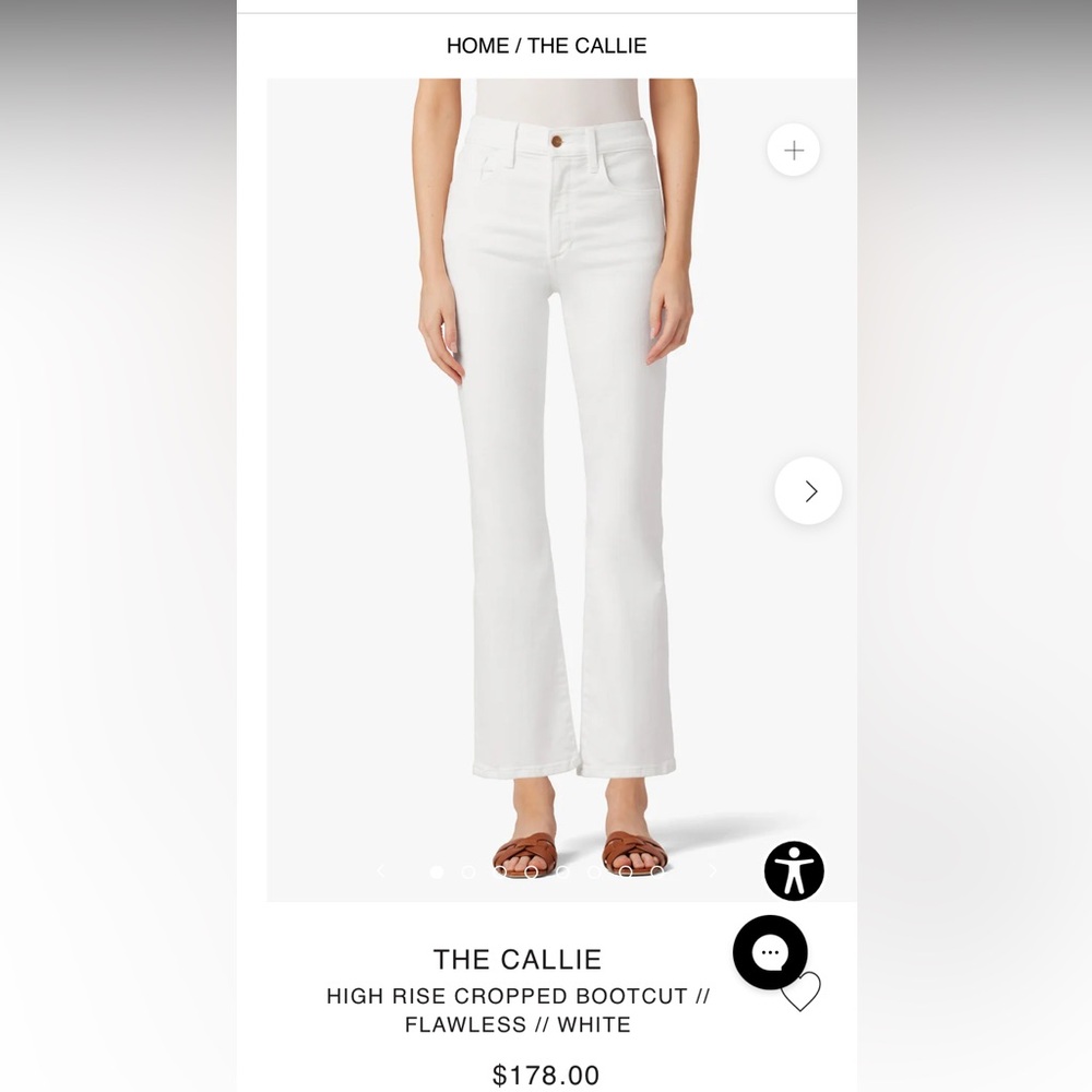 Joe’s Jeans Flawless The Callie size 29